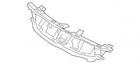 Front bumper mount central upper Subaru Outback 20-