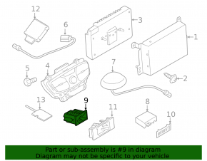 USB port Ford Focus mk3 15-18 rest