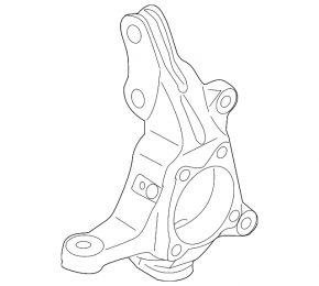 Front left axle Subaru Forester 25-26 2.5