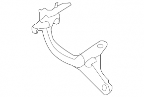 Left tailgate hinge BMW 4 F36 15-20 Gran Coupe