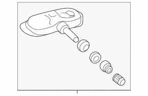 Toyota Sienna 11-20 Tire Pressure Sensor