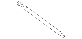 Shock absorber trunk lid left Audi A6 C8 19-