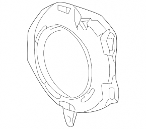 Right fog light frame for Lexus ES330 05-06