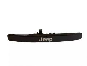 Jeep Compass 11-16 trunk door molding without chrome with license plate light and handle