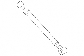 Left tailgate shock absorber Toyota Prius 30 10-15