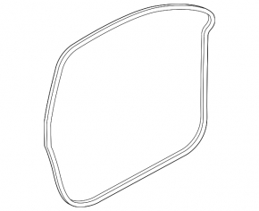 Front left door seal for Audi Q3 83A 19-25