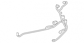 Front right door wiring Chevrolet Equinox 18- under keyless