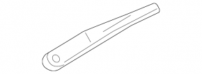 Rear wiper arm for Chevrolet Equinox 22-24
