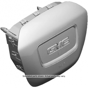 Airbag in the steering wheel driver GMC Terrain 18- black