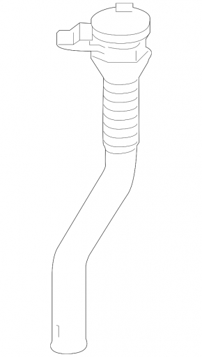 Lexus RX350 RX450h 16-19 washer reservoir neck with cap
