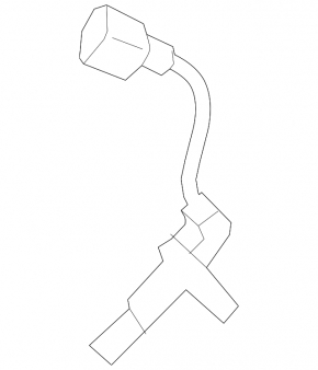 Front left ABS sensor for Lexus RX350 RX450h 16-22