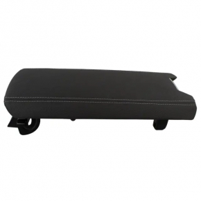 Lincoln MKZ 13-16 center console armrest, black leather, dented