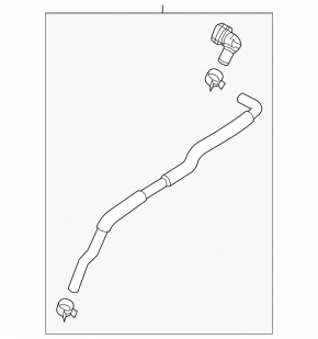 Pipes for gearbox cooler Mazda 6 18-21 short