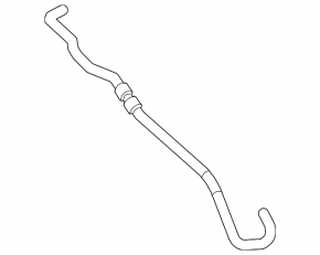 Toyota Camry v70 18-24 hybrid inverter cooling pipe heat exchanger-tank