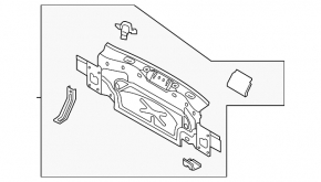 VW Jetta 19 Rear Panel - Interior