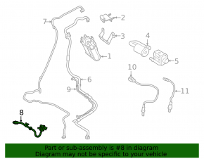 Volvo S60 11-18 Fuel Tank Ventilation Valve