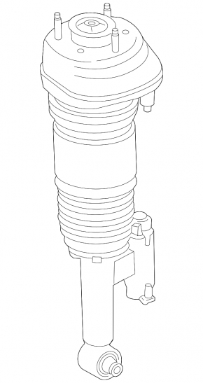 Air shock absorber rear left BMW 7 G11 G12 16-22