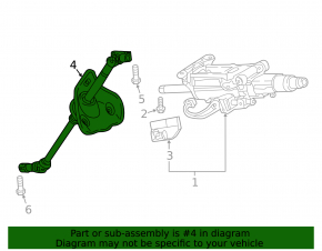 Audi Q8 19-25 steering shaft