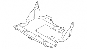 Engine protection Subaru Outback 20-25