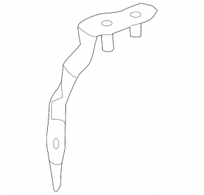 Right tailgate hinge for Acura RDX 13-18