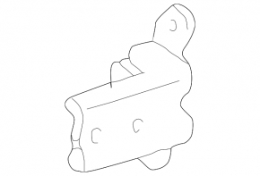 Upper rear right door hinge for Lexus ES300 ES330