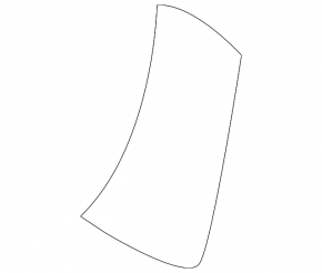 Rear Bumper Mount Cap Left Acura MDX 14-16