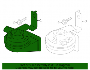 Kia Sportage 23-26 high beam with bracket
