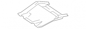 Rear engine guard for Mercedes X164 GL W164 ML