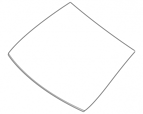 Mercedes W213 E 17-20 windshield for 1 camera