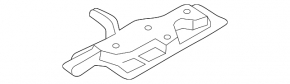 Mazda 3 19 Driver's Footwell Front Panel Trim - Black