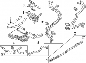 Mazda CX-90 24-26 PHEV Heater Bracket