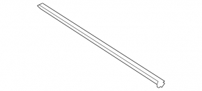 Glass seal inside front left door Ford Explorer 20-