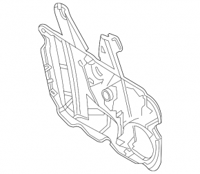 Lincoln Corsair 20-26 front left window regulator