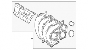 Mazda CX-5 13-16 2.0 intake manifold