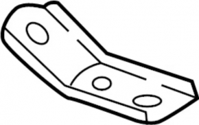 Right Engine Mount Bracket Infiniti QX30 17-