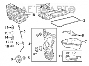 Toyota Highlander 2014-19 2.7 Intake Manifold