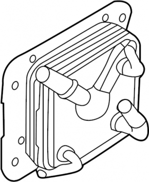 Oil cooler automatic transmission Nissan Pathfinder 13-20