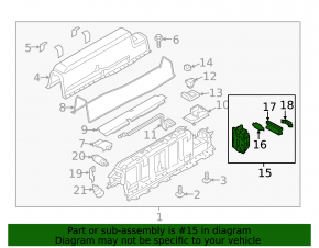 Volvo XC90 16-22 T8 Fuse Box