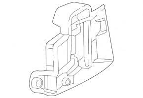 Blind Spot Sensor Mount Left Honda Accord 18-22