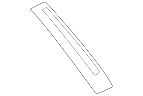 Rear left door molding for BMW X5 E70 07-13