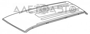 Metal roof of Toyota Highlander 2014-2019 without sunroof, sawed off