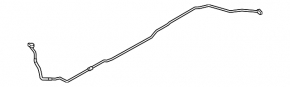 Battery Cooling System Pipe BMW 5 G30 18- 530e Hybrid Front