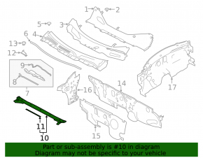 Nissan Altima 19-24 Front Strut Bar