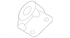 Front Exhaust Pipe Bracket for Audi Q7 4L 10-15