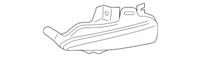 Right side mirror turn signal repeater for Lexus LS 13-17 rest.