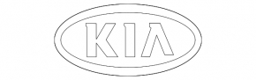 Emblem inscription Hybrid trunk lid Kia Optima 11-13