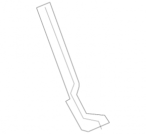 Left rear bumper bracket for Audi A3 8V 17-20