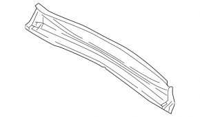 Rear panel Audi A4 B9 17-25 2 parts