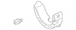 Generator bracket Porsche Panamera 10-16 3.6, 4.8