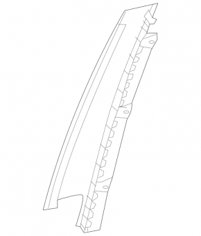 Door trim, rear left, front, side, Mercedes H247 GLA 20-26